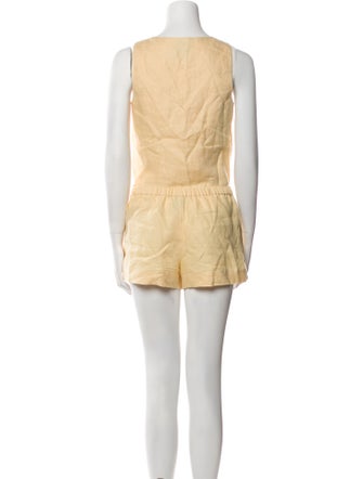 Reformation Linen Short Set