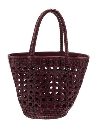 Reformation Leather Bucket Bag