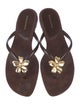 Reformation Suede Flip Flops