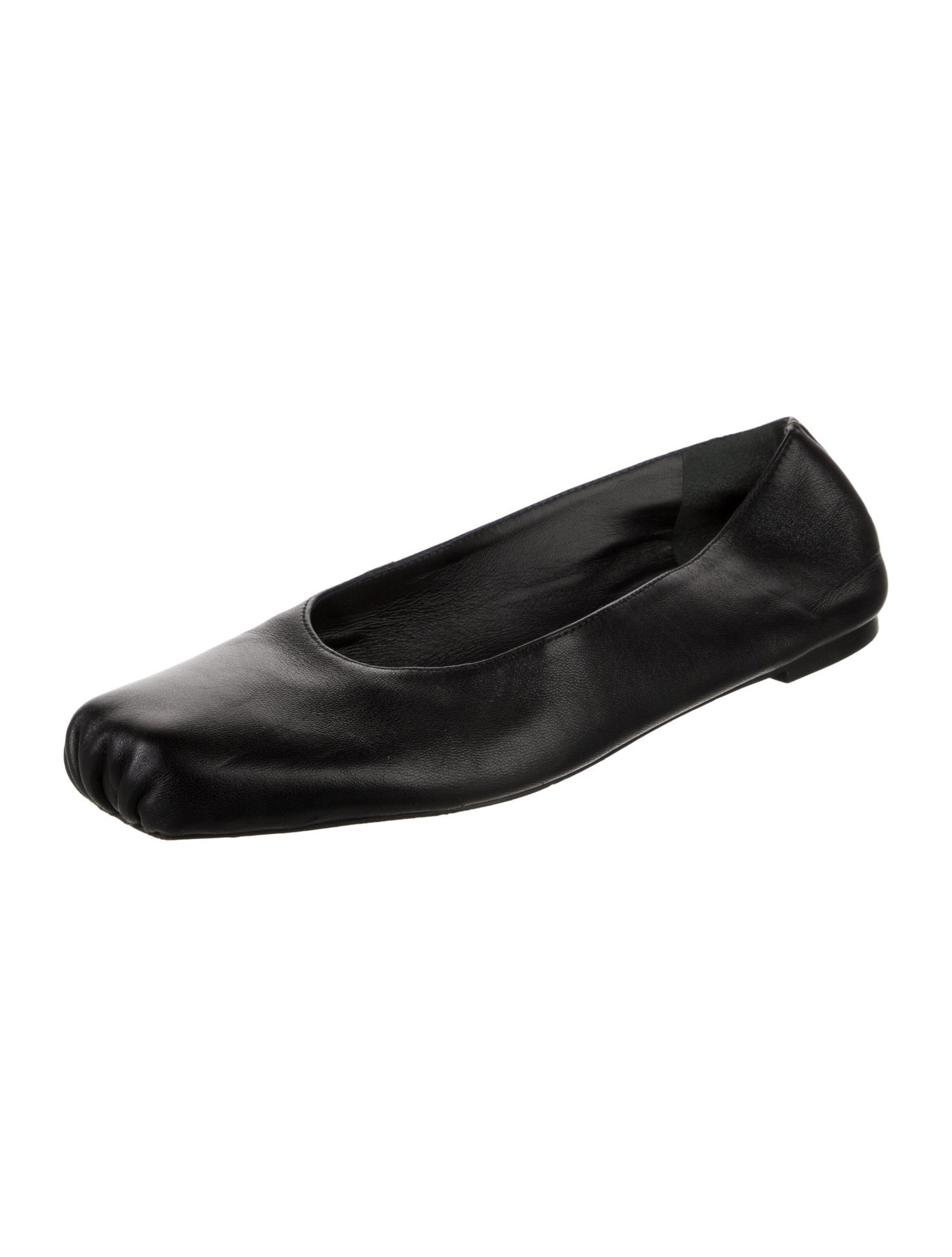 Reformation Leather Ballet Flats
