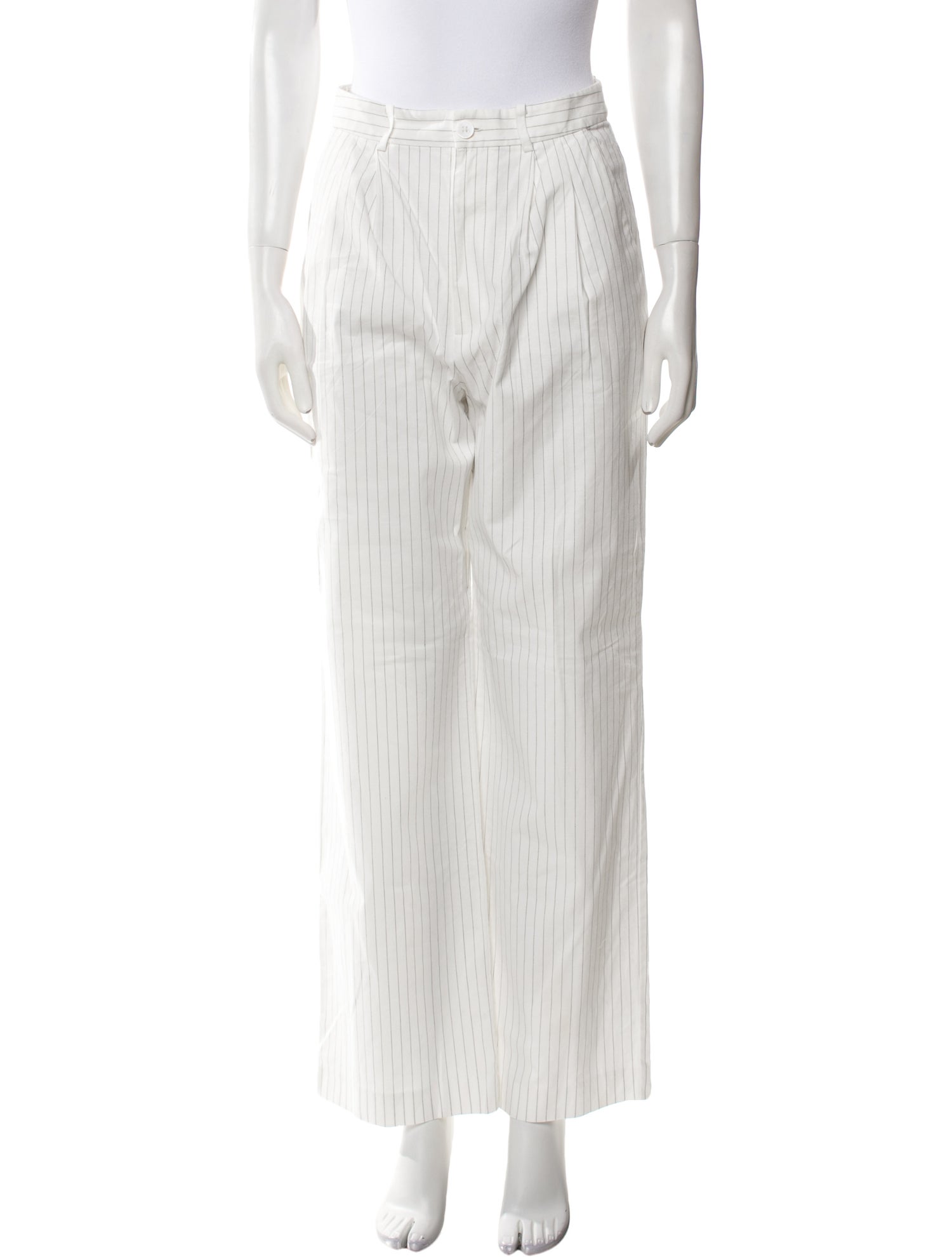 Reformation Striped Wide Leg Pants