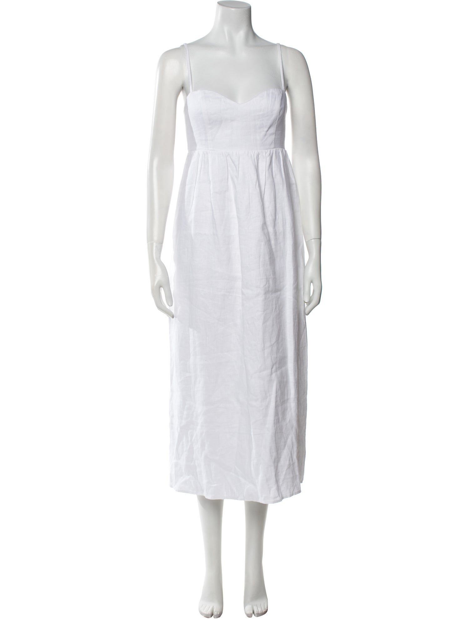 Reformation Linen Long Dress