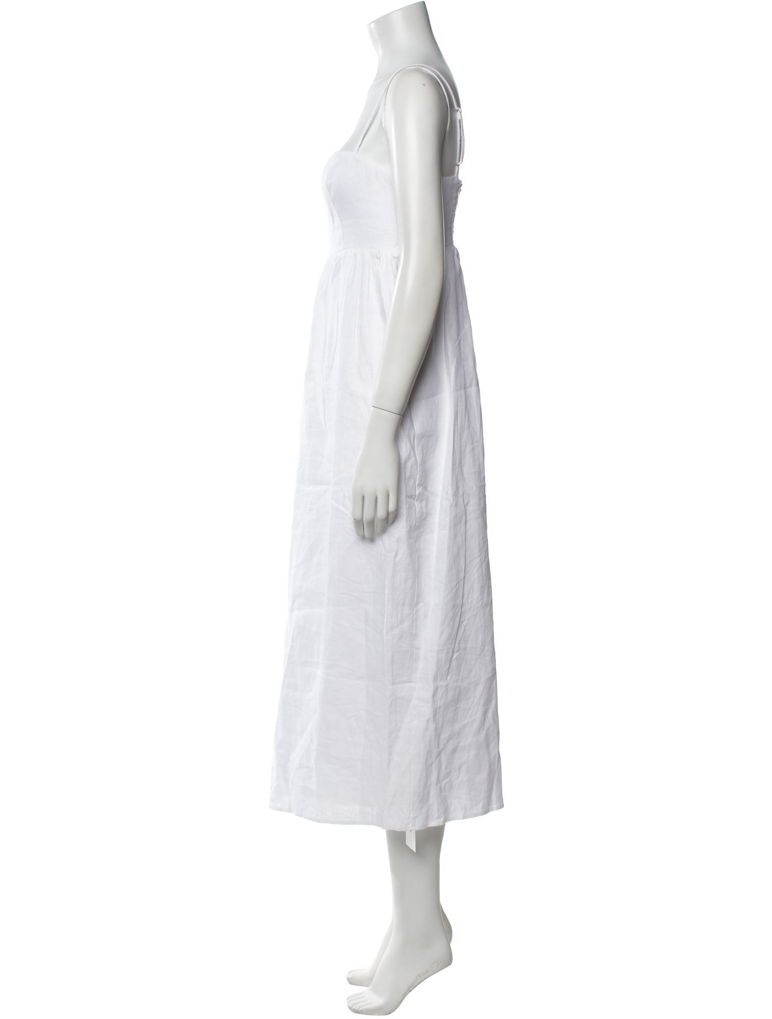 Reformation Linen Long Dress