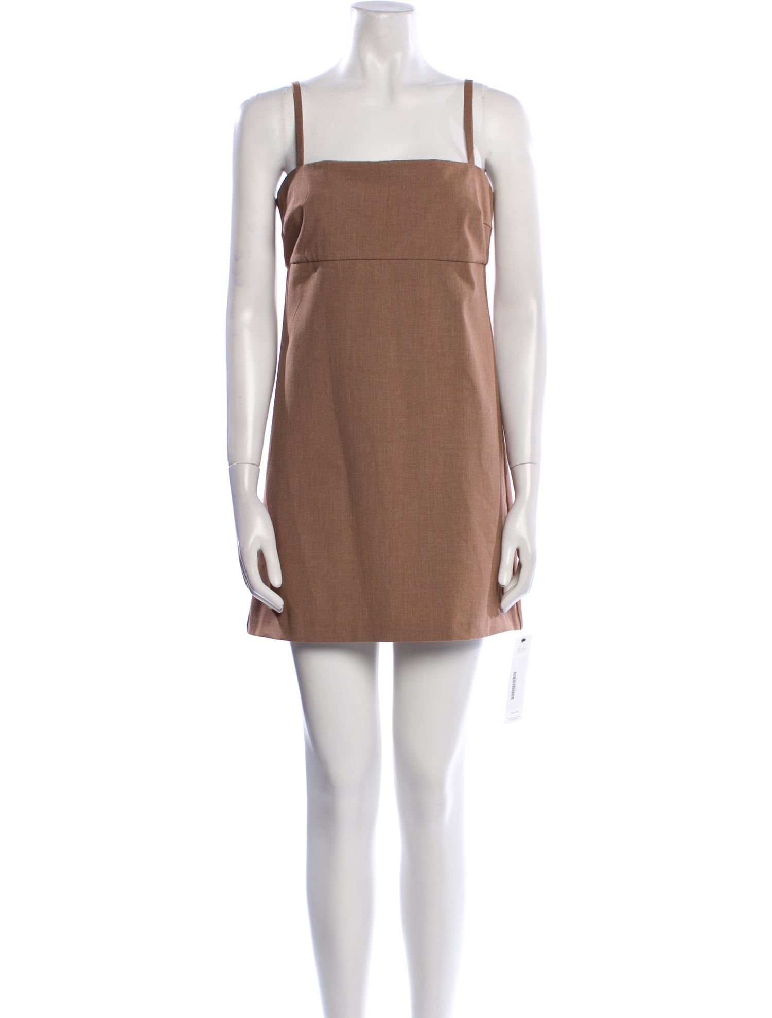 Reformation Square Neckline Mini Dress