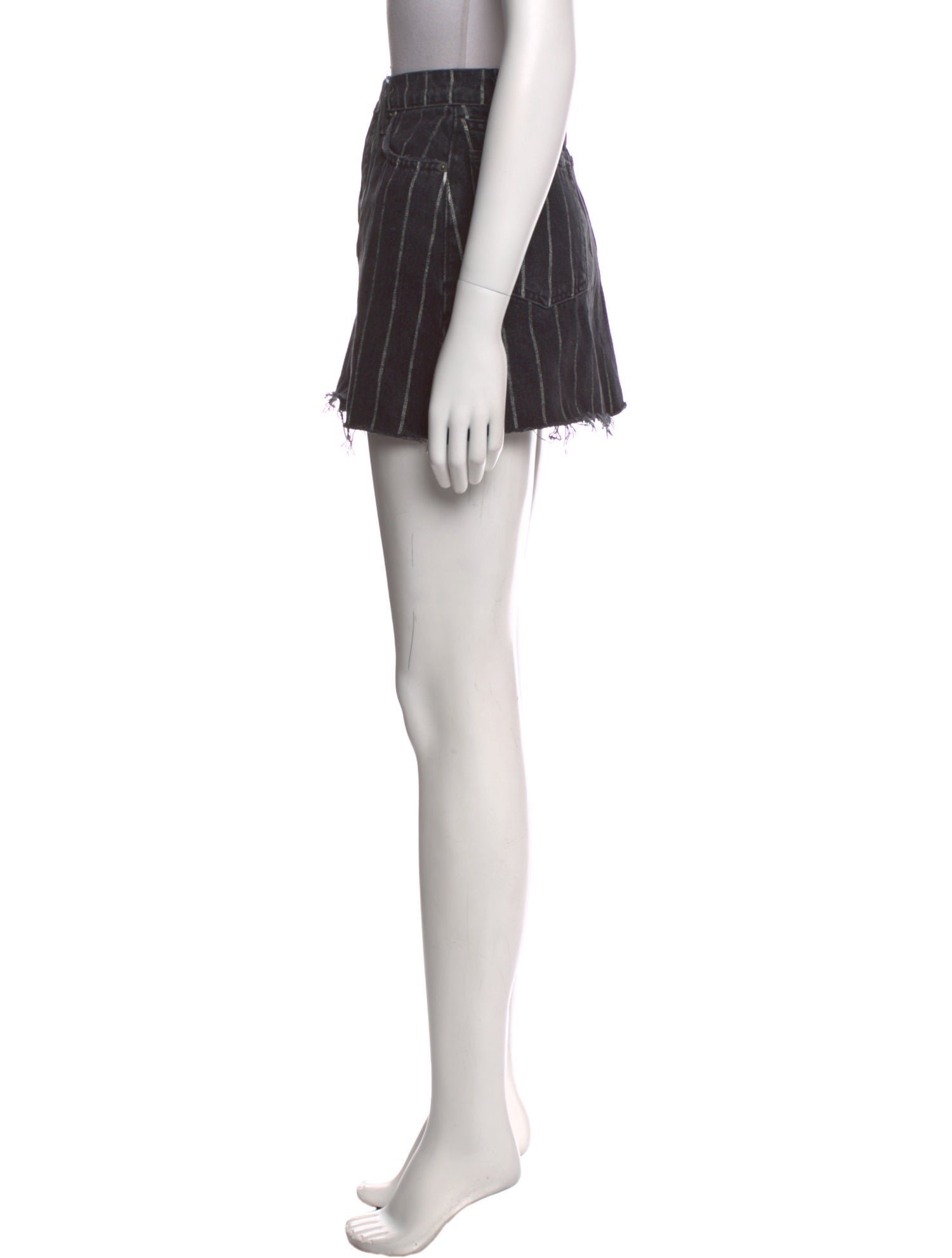 Reformation Striped Mini Skirt