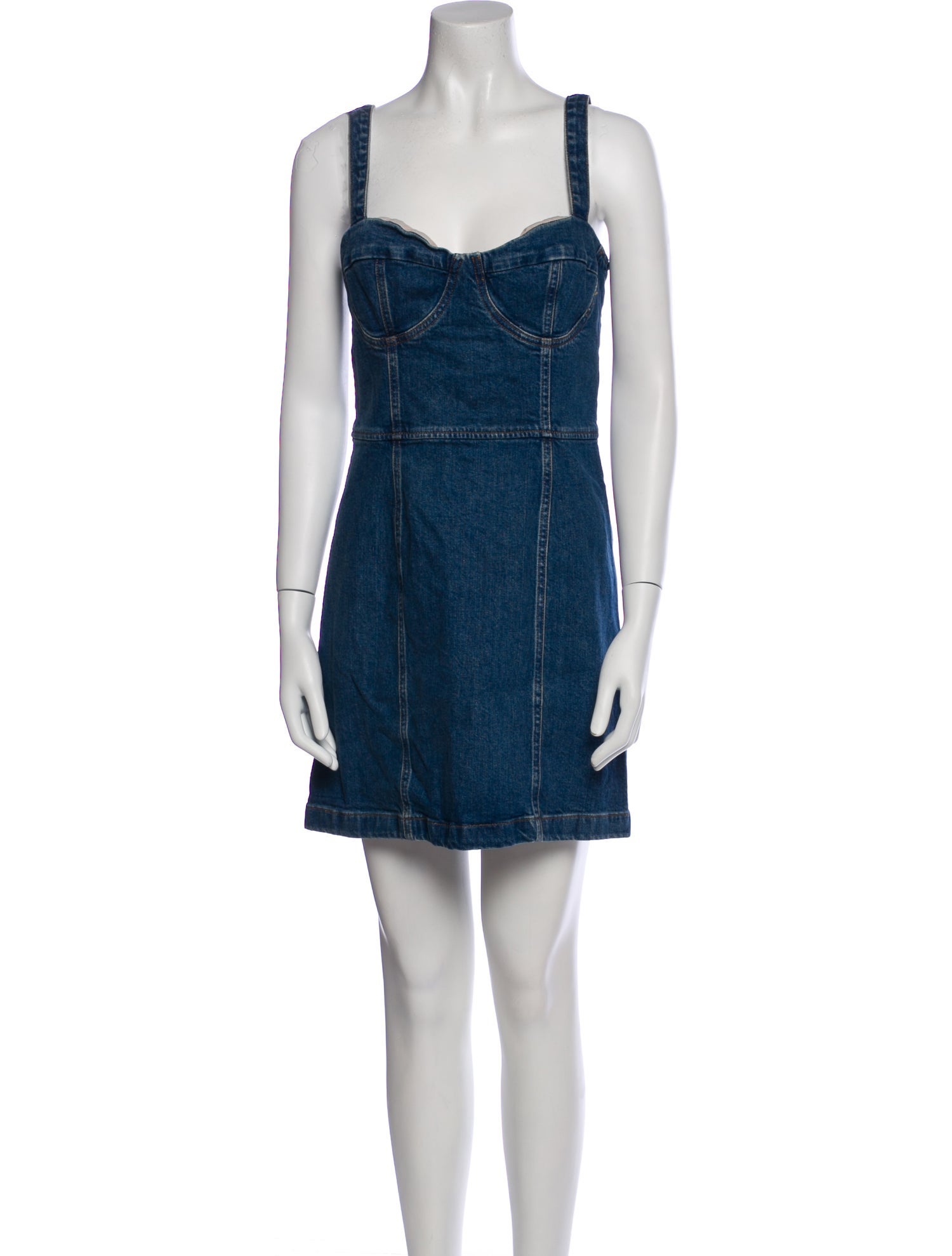 Reformation Square Neckline Mini Dress w/ Tags