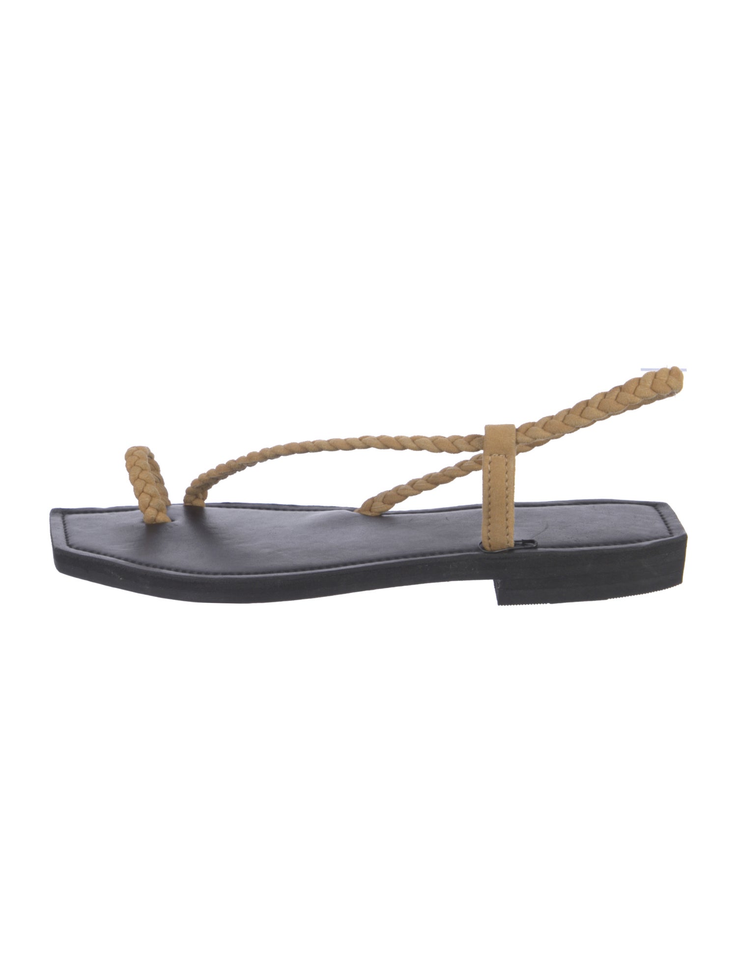 Reformation Leather Slingback Sandals