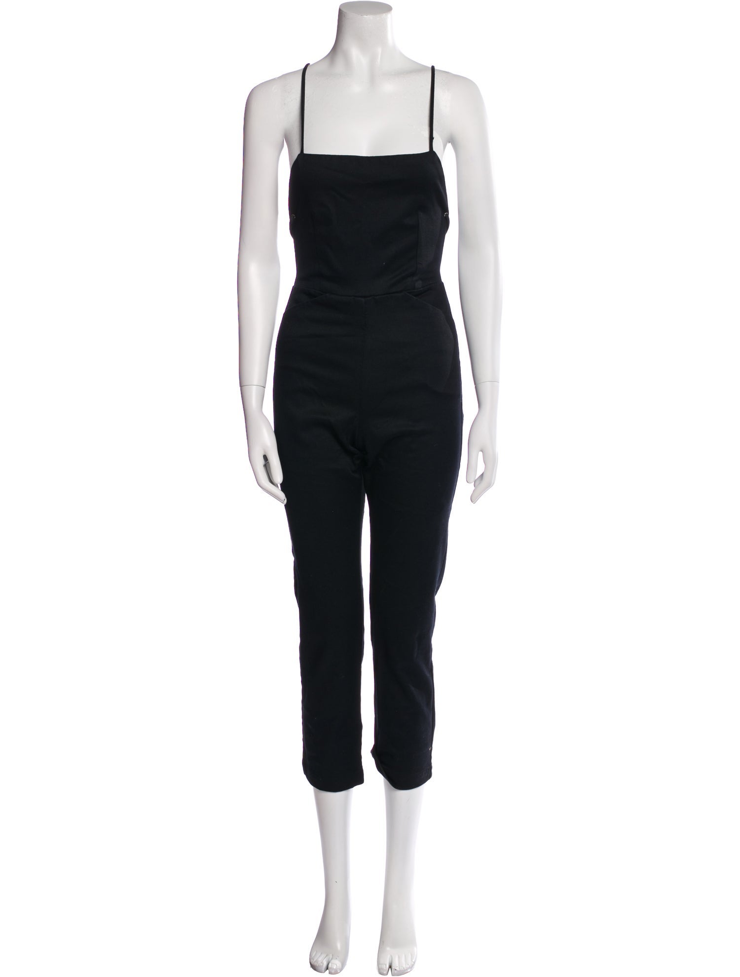 Reformation Square Neckline Jumpsuit