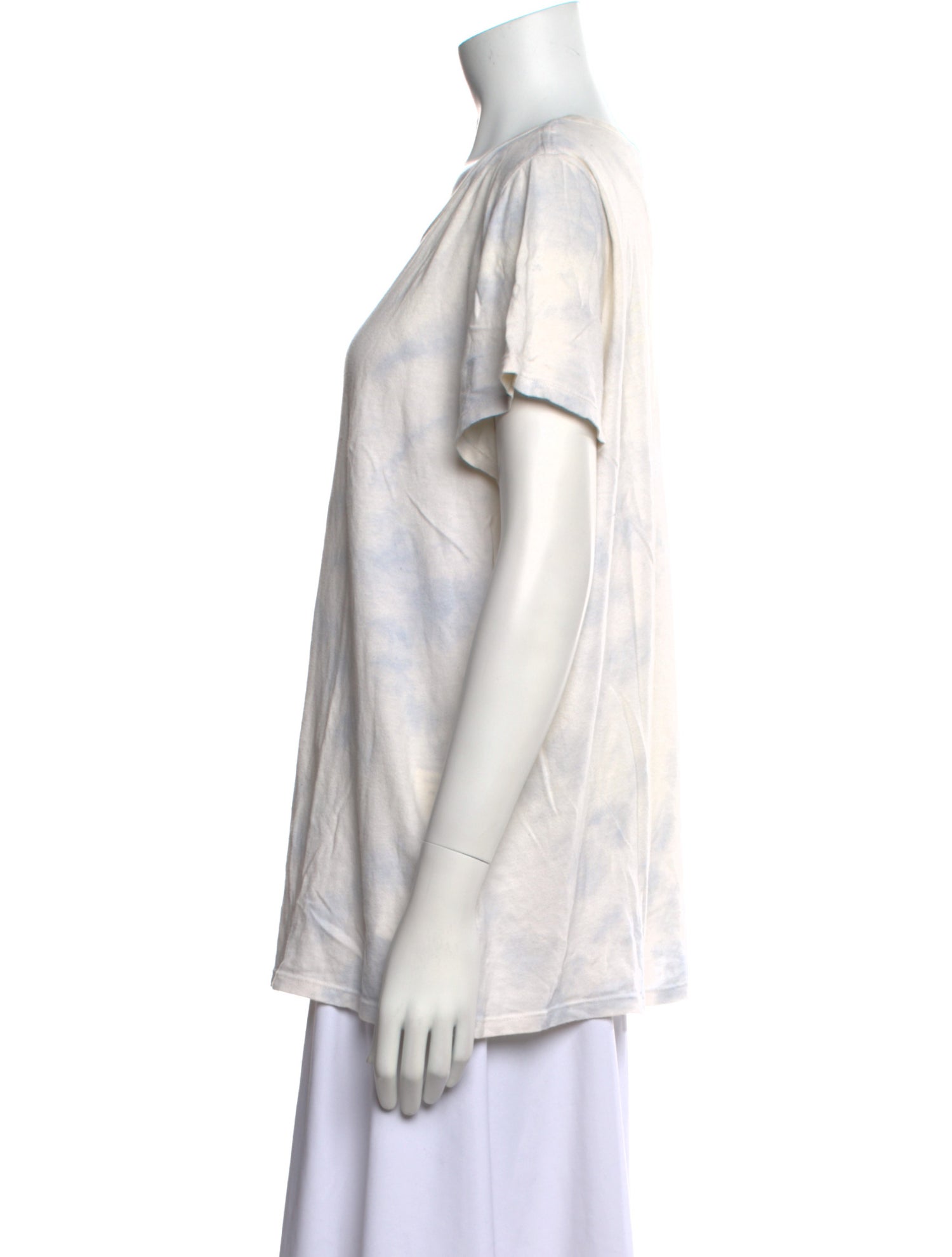 Reformation Tie-Dye Print Scoop Neck T-Shirt