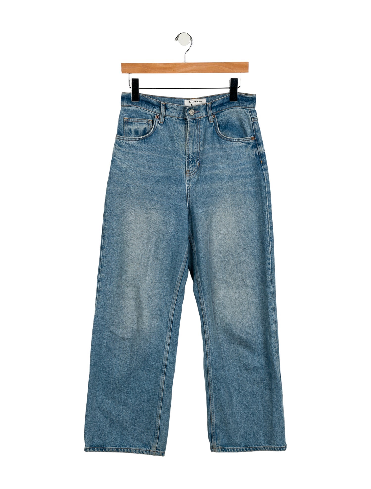 Reformation High-Rise Wide Leg Jeans