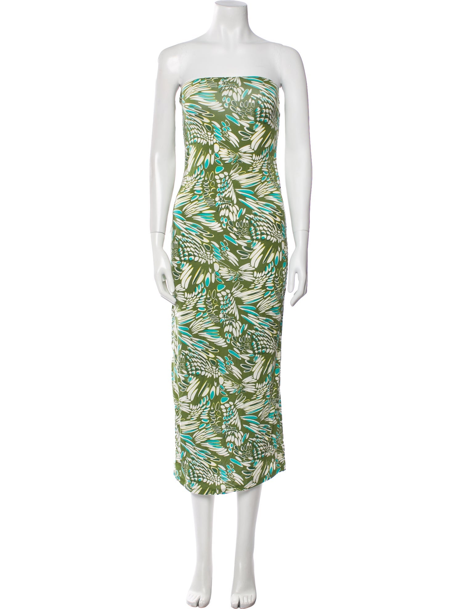 Reformation Printed Midi Length Dress w/ Tags