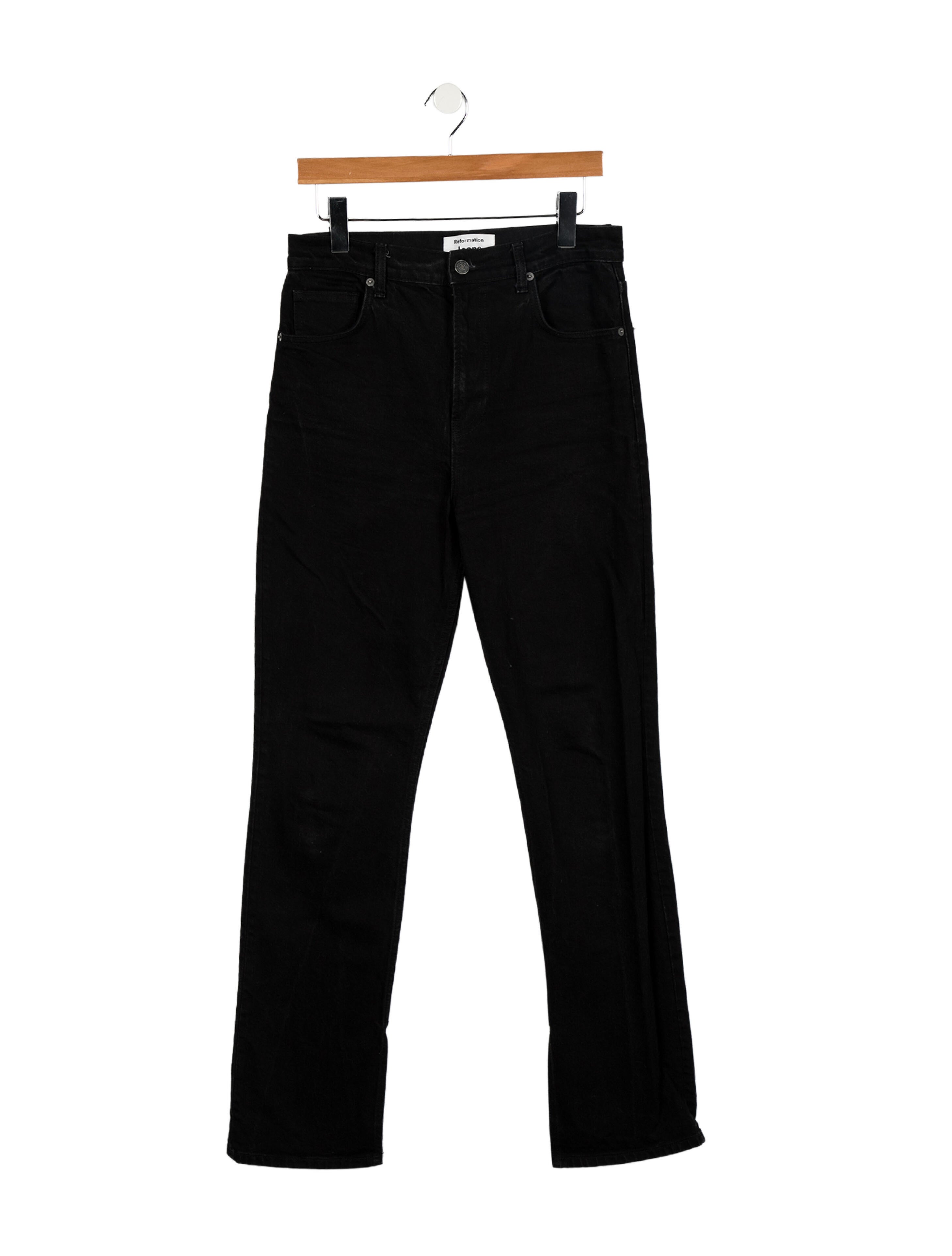 Reformation High-Rise Straight Leg Jeans