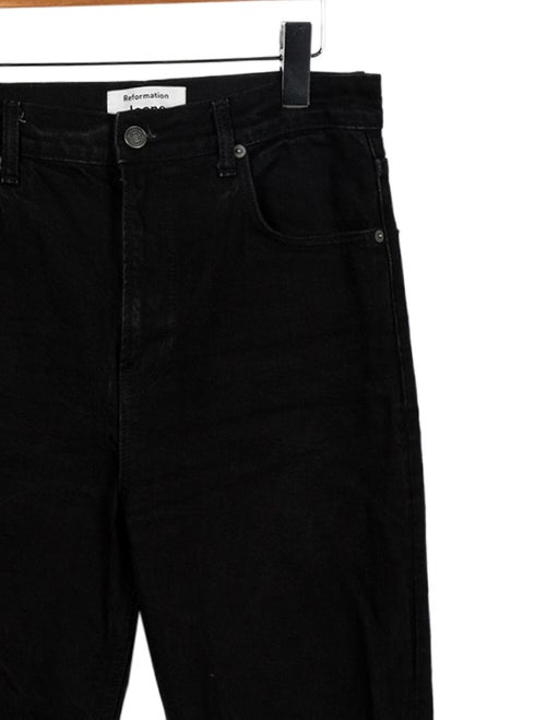 Reformation High-Rise Straight Leg Jeans