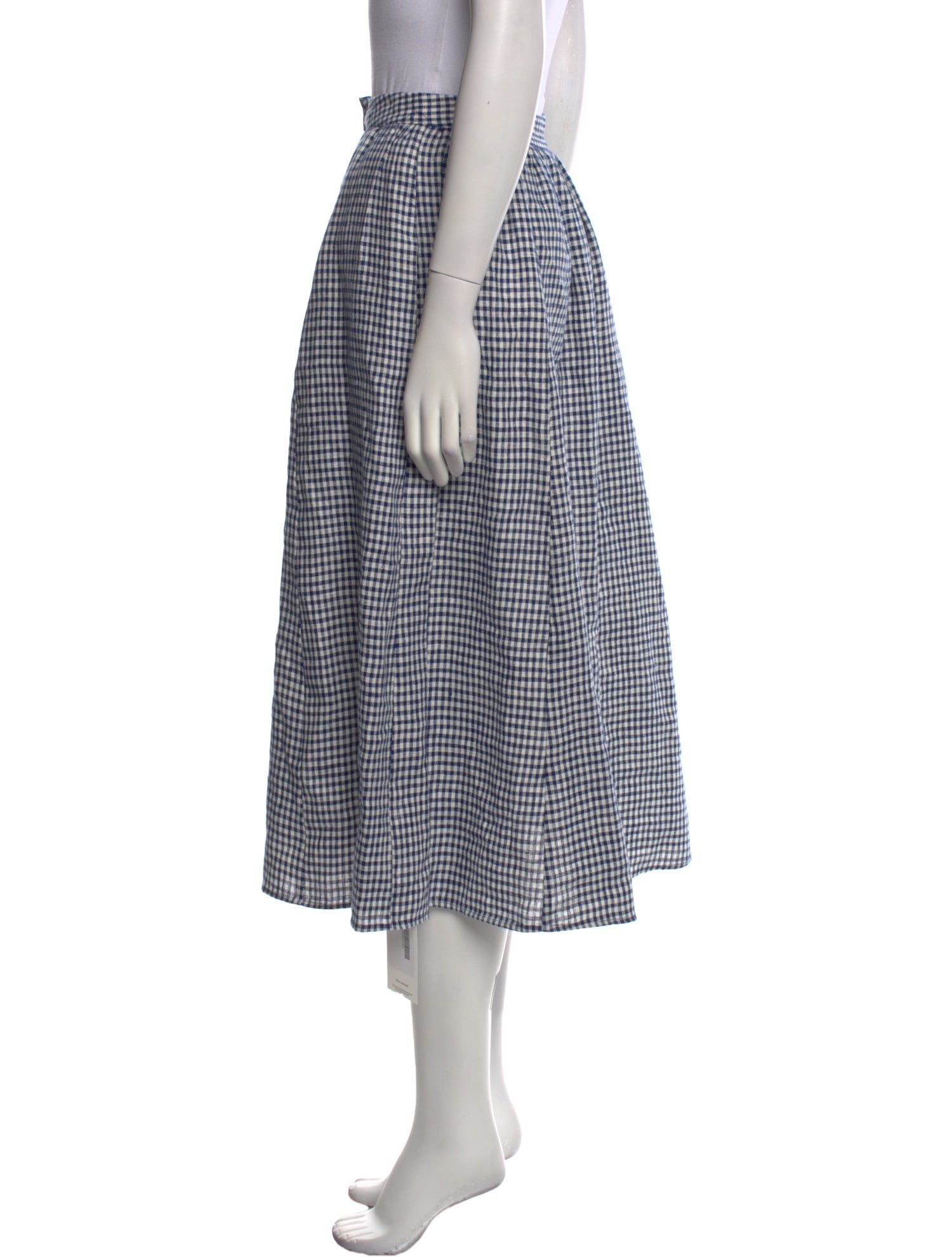 Reformation Linen Midi Length Skirt