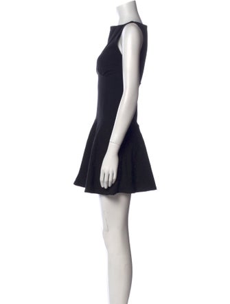 Reformation Bateau Neckline Mini Dress