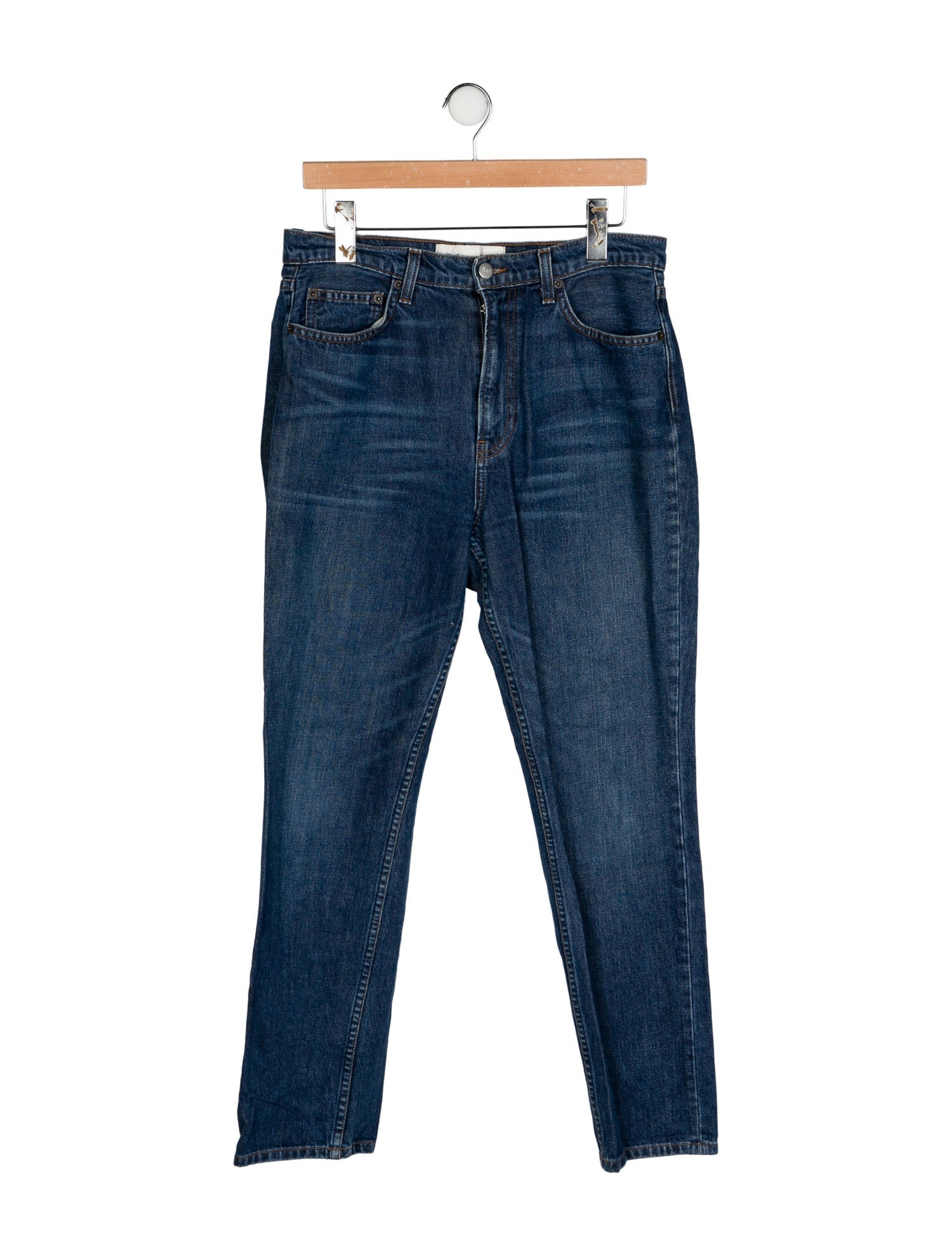 Reformation High-Rise Straight Leg Jeans