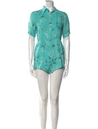 Reformation Floral Print Romper