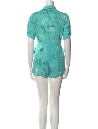 Reformation Floral Print Romper