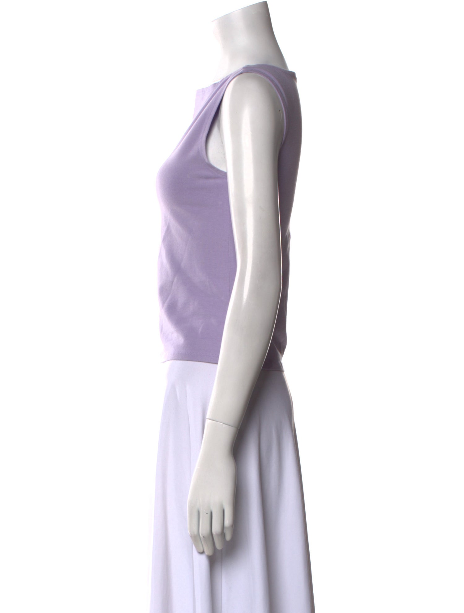 Reformation Bateau Neckline Sleeveless Top