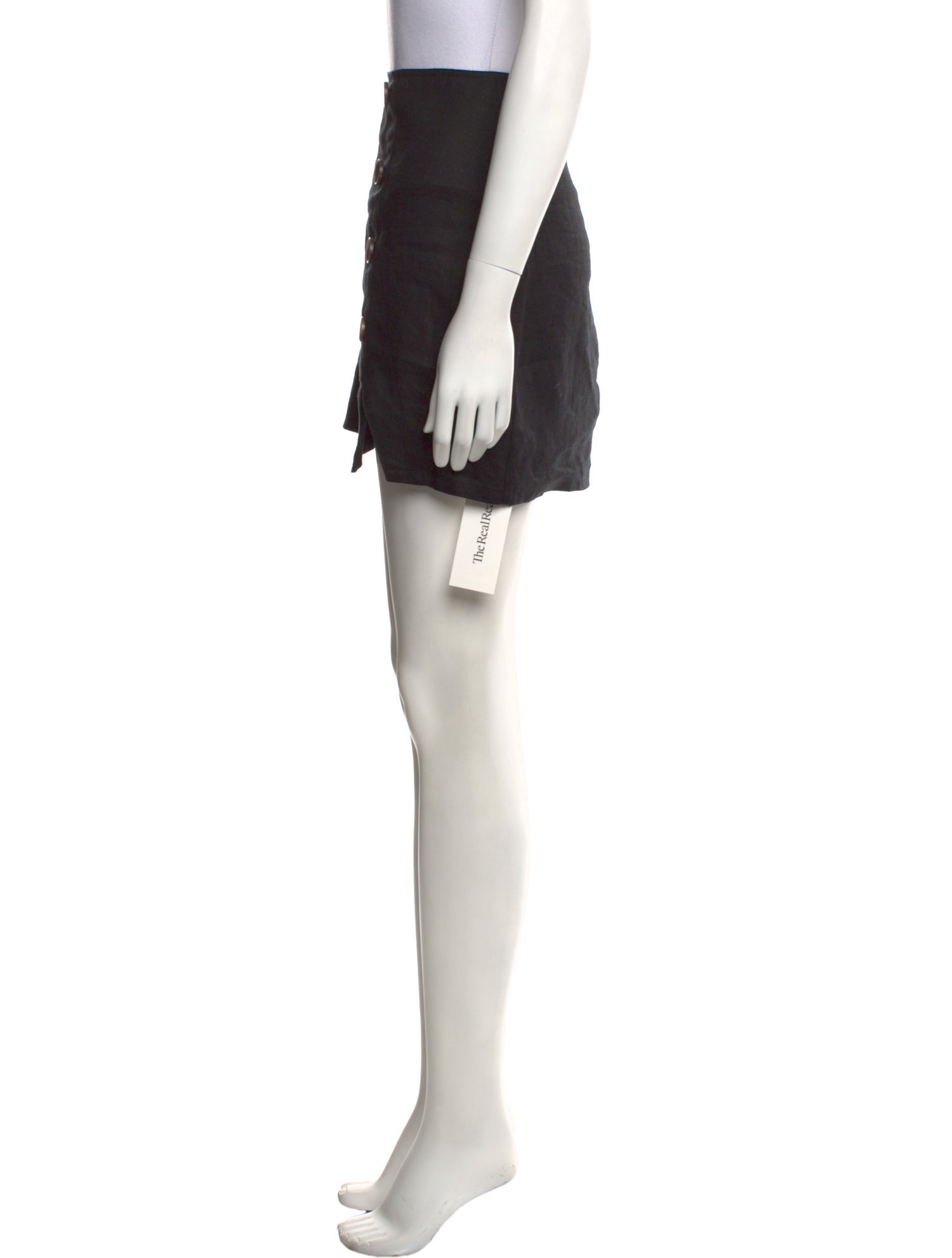 Reformation Linen Mini Skirt