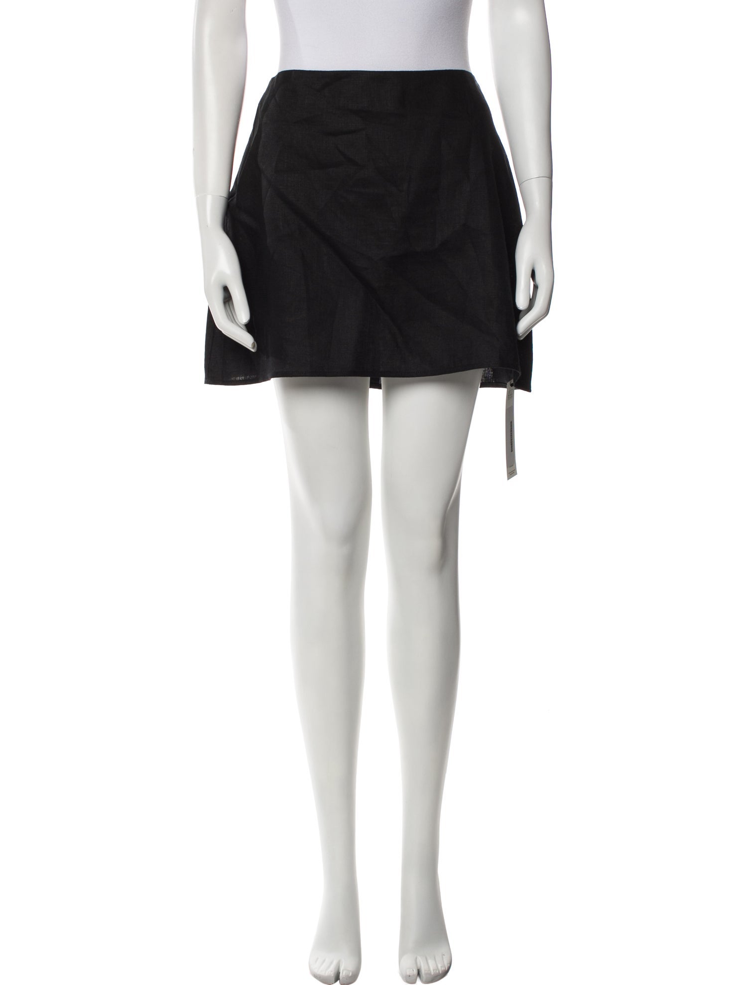 Reformation Linen Mini Skirt