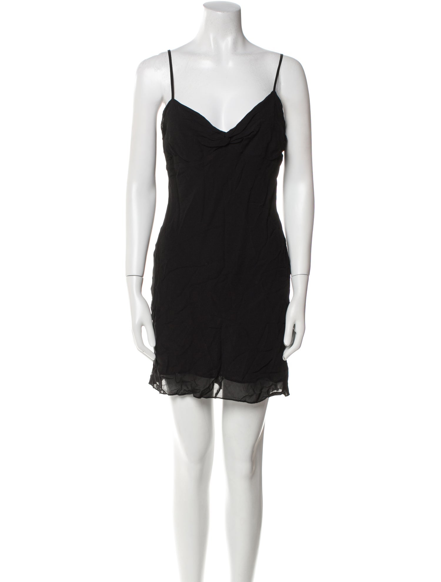 Reformation Cowl Neck Mini Dress