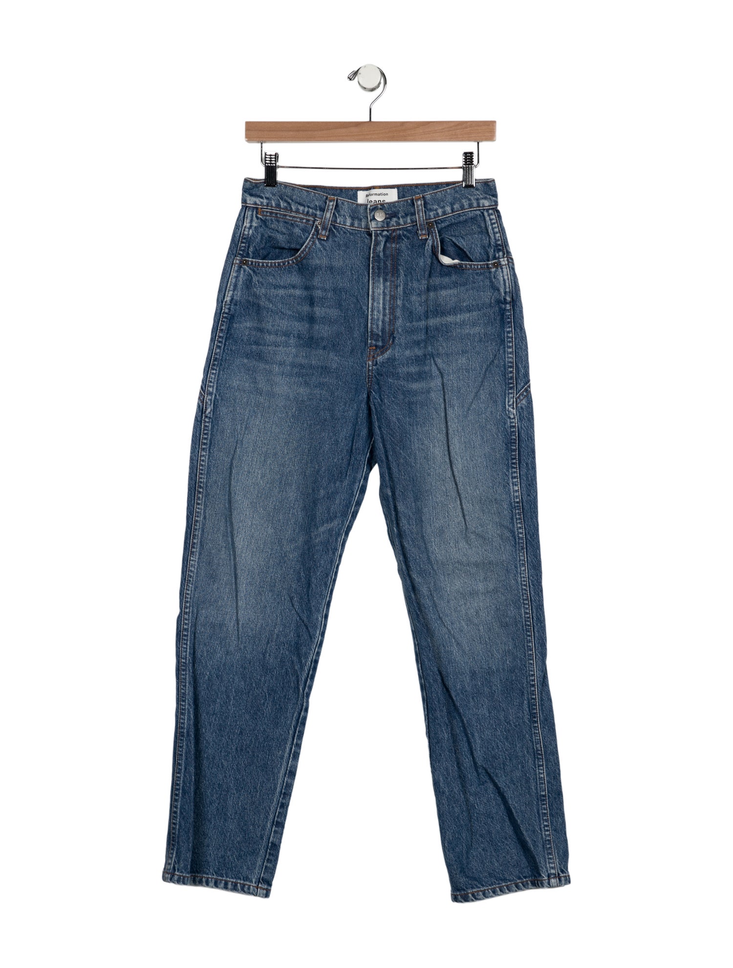 Reformation High-Rise Straight Leg Jeans