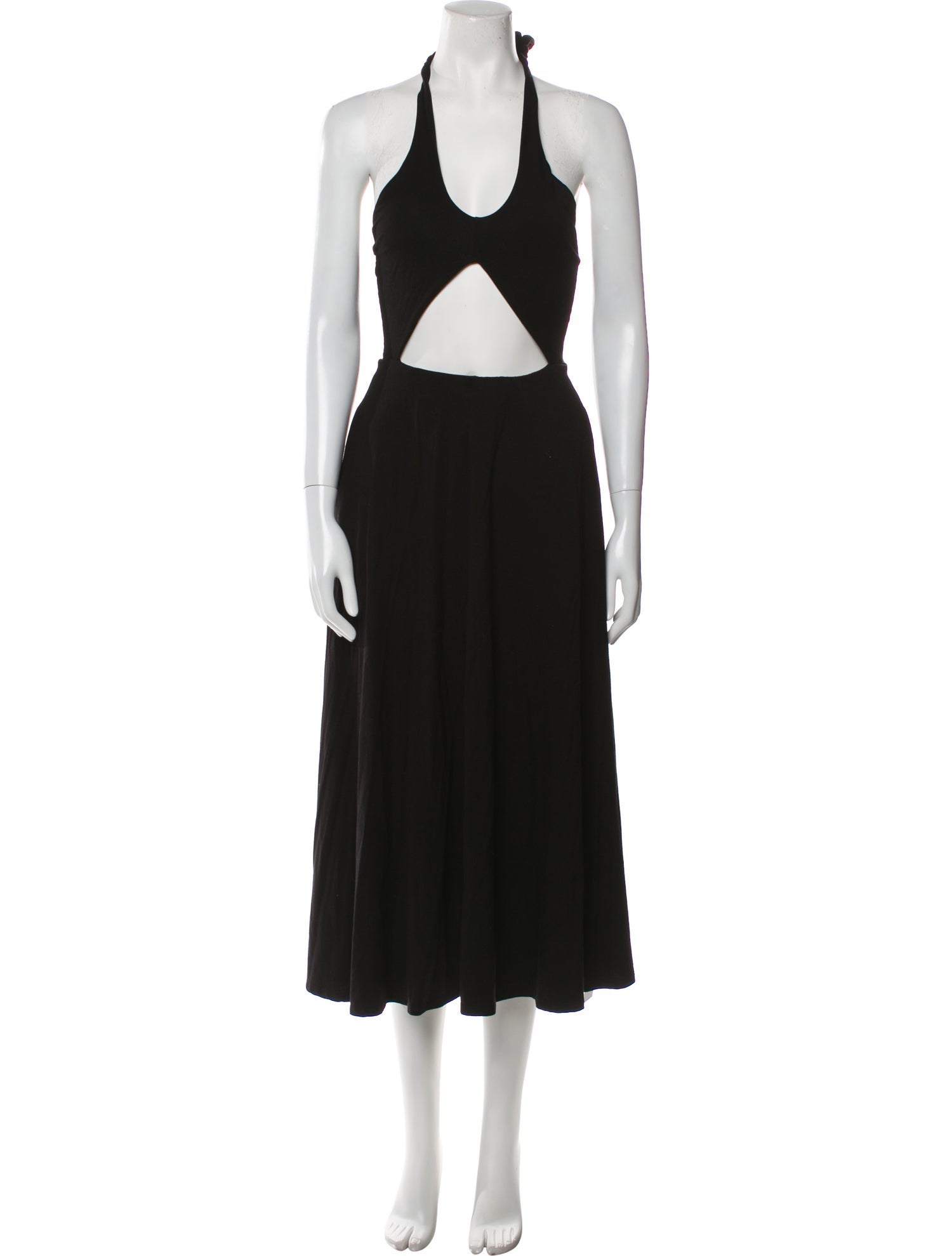 Reformation Halterneck Midi Length Dress