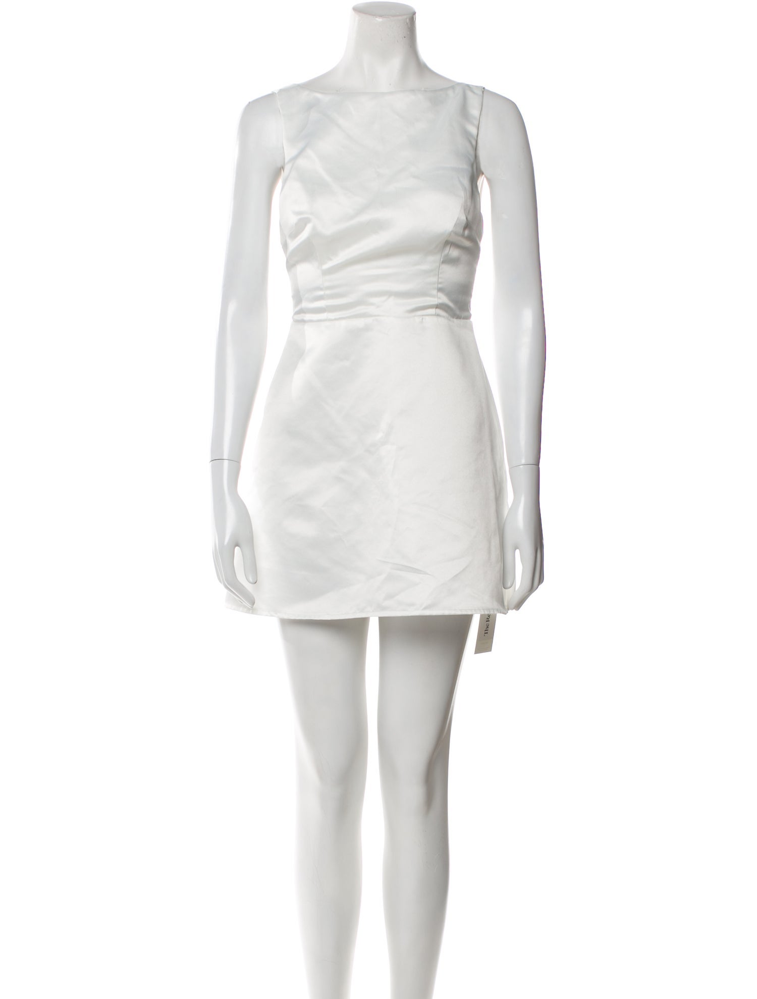 Reformation Bateau Neckline Mini Dress