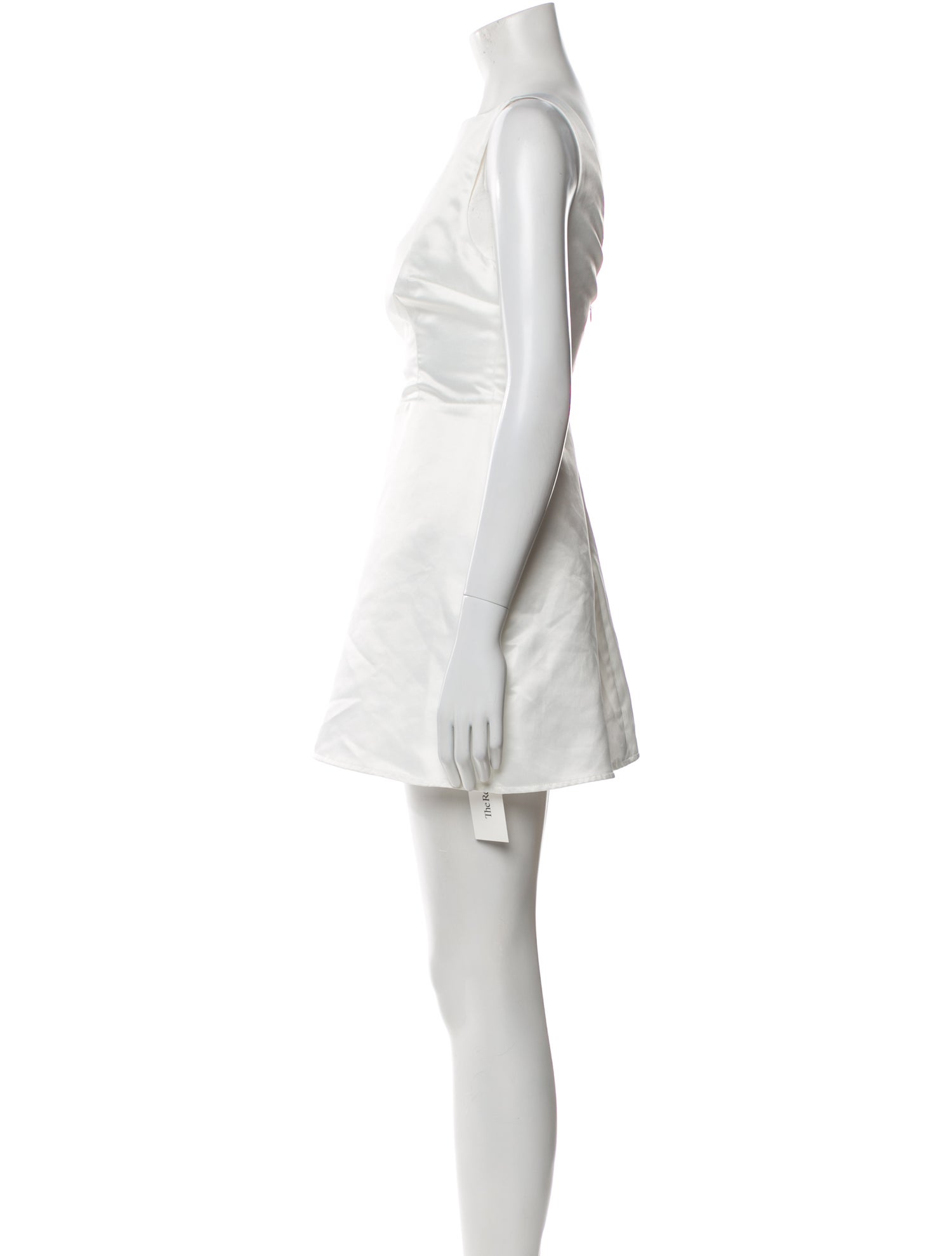 Reformation Bateau Neckline Mini Dress