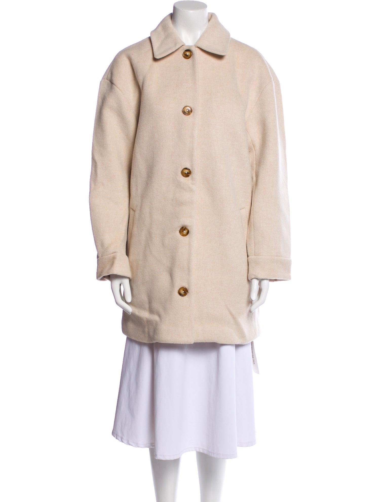 Reformation Wool Trench Coat