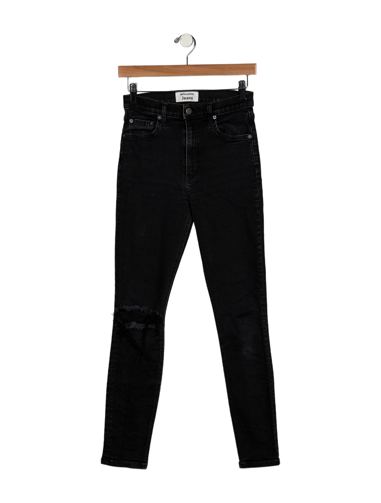 Reformation Mid-Rise Skinny Leg Jeans