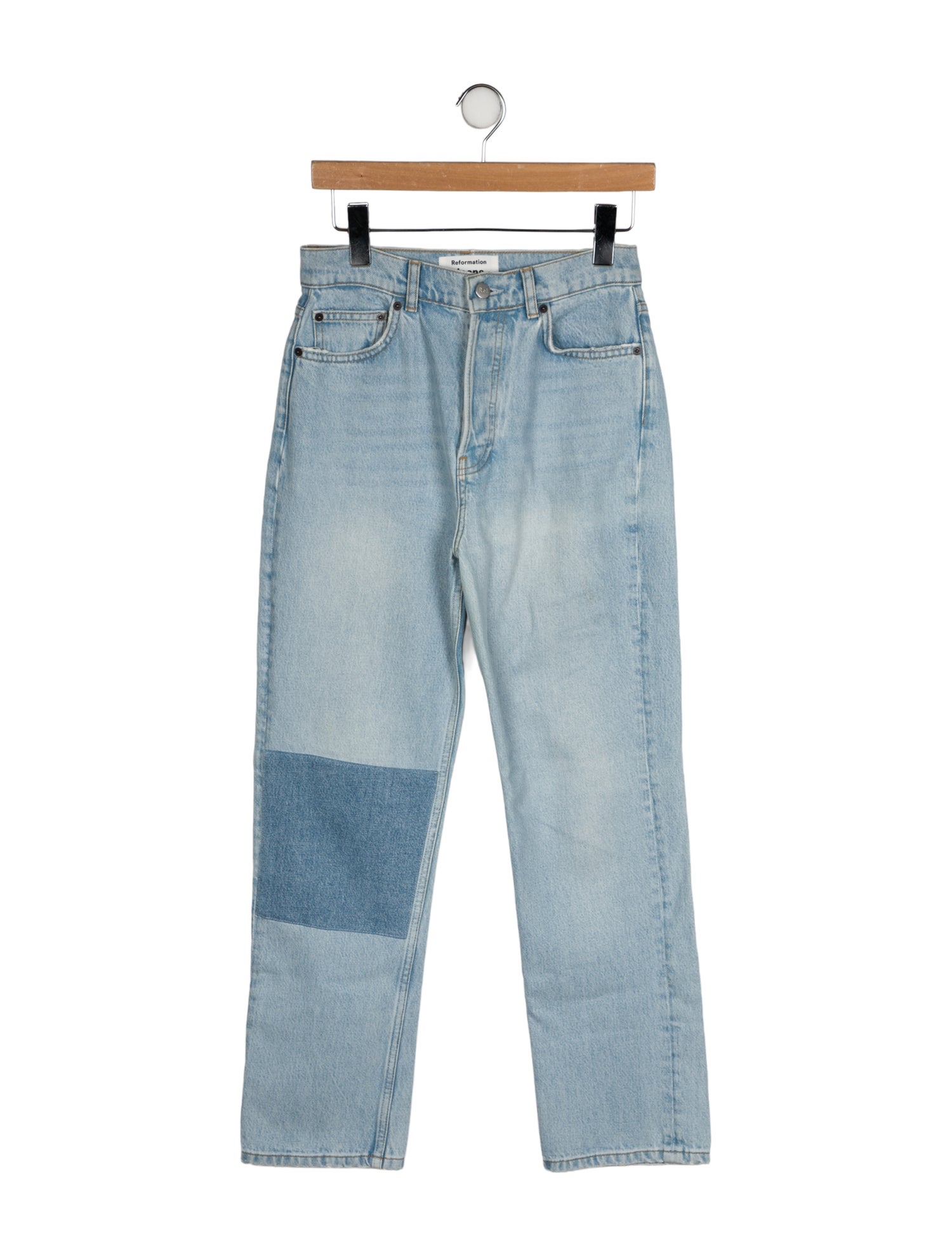 Reformation High-Rise Straight Leg Jeans
