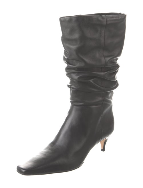 Reformation Leather Rain Boots
