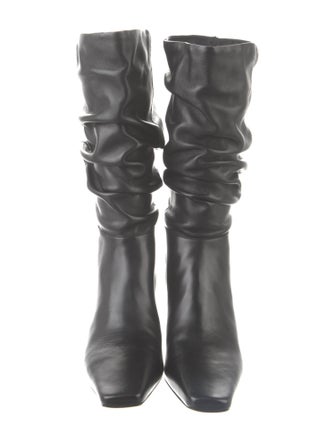 Reformation Leather Rain Boots