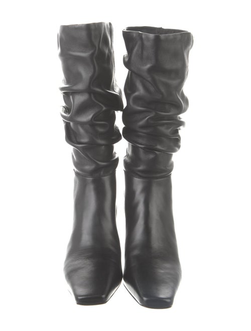Reformation Leather Rain Boots
