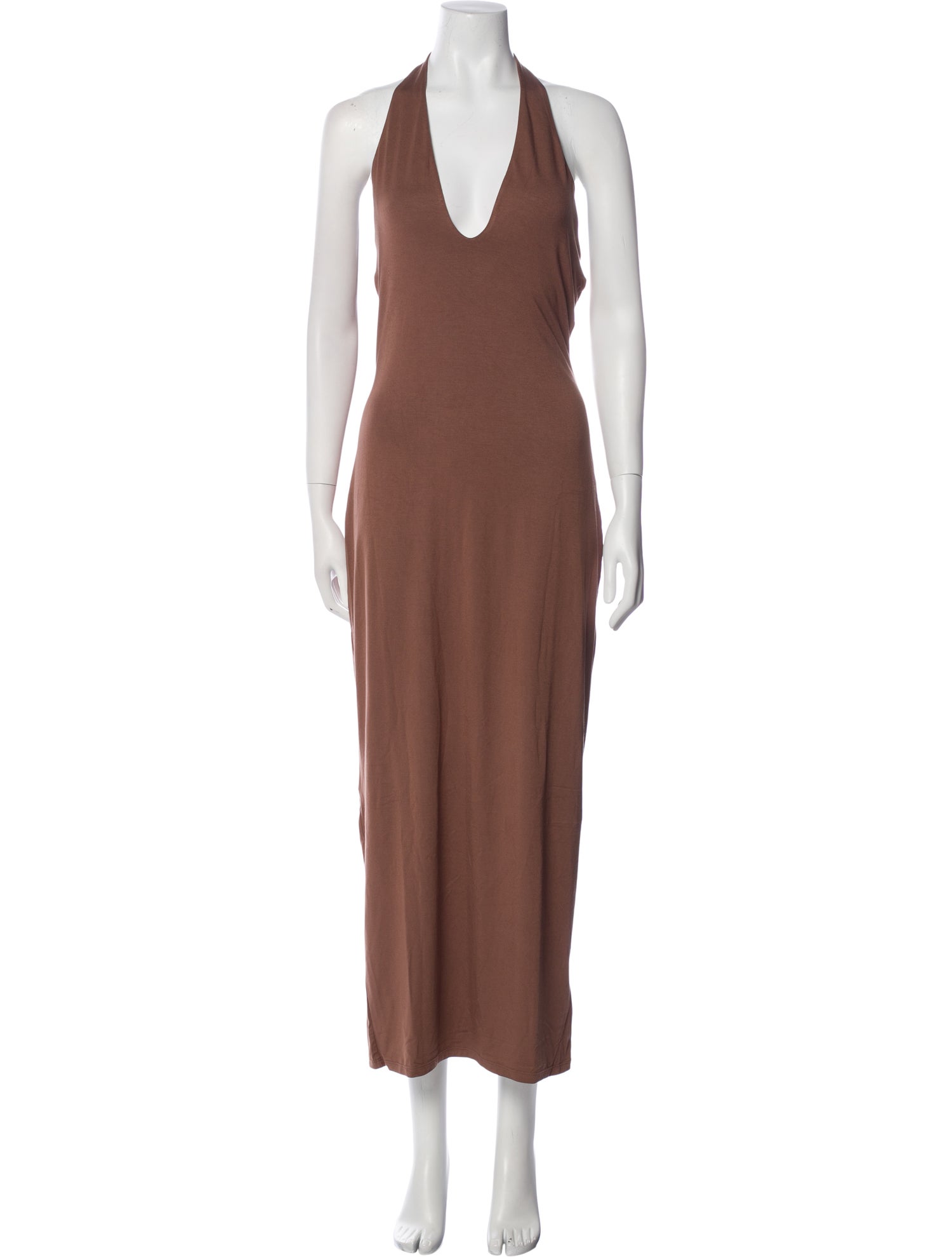 Reformation Halterneck Long Dress