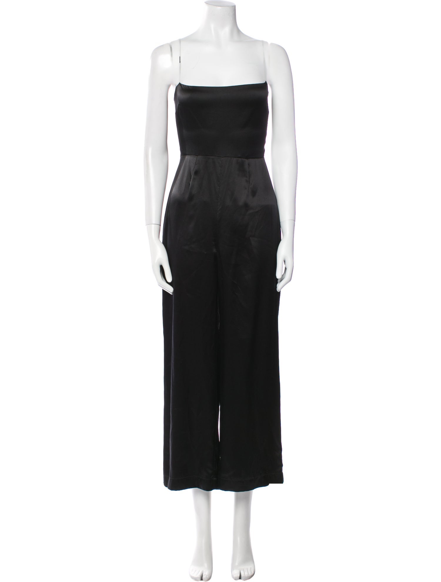 Reformation Silk Square Neckline Jumpsuit