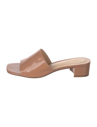 Reformation Patent Leather Slides