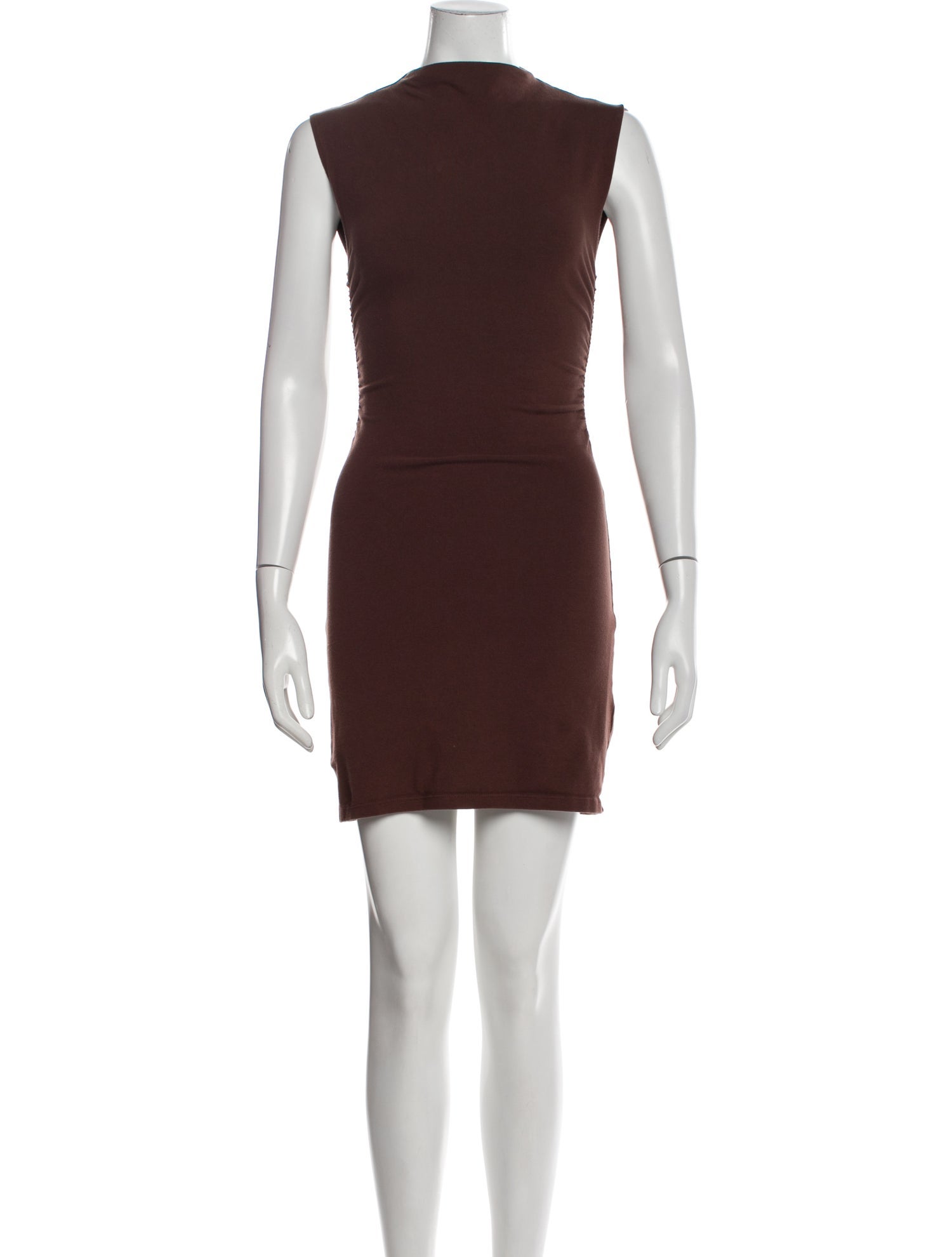 Reformation Mock Neck Mini Dress