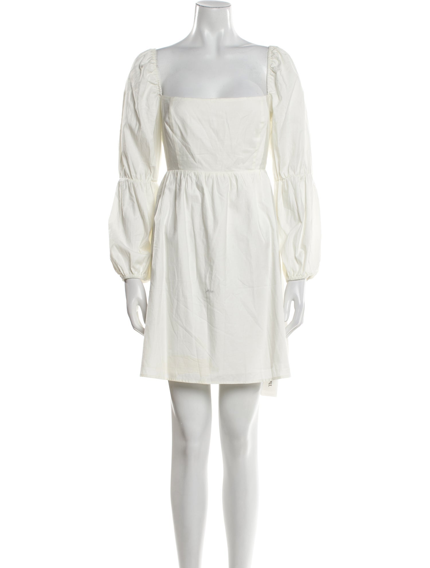 Reformation Square Neckline Mini Dress