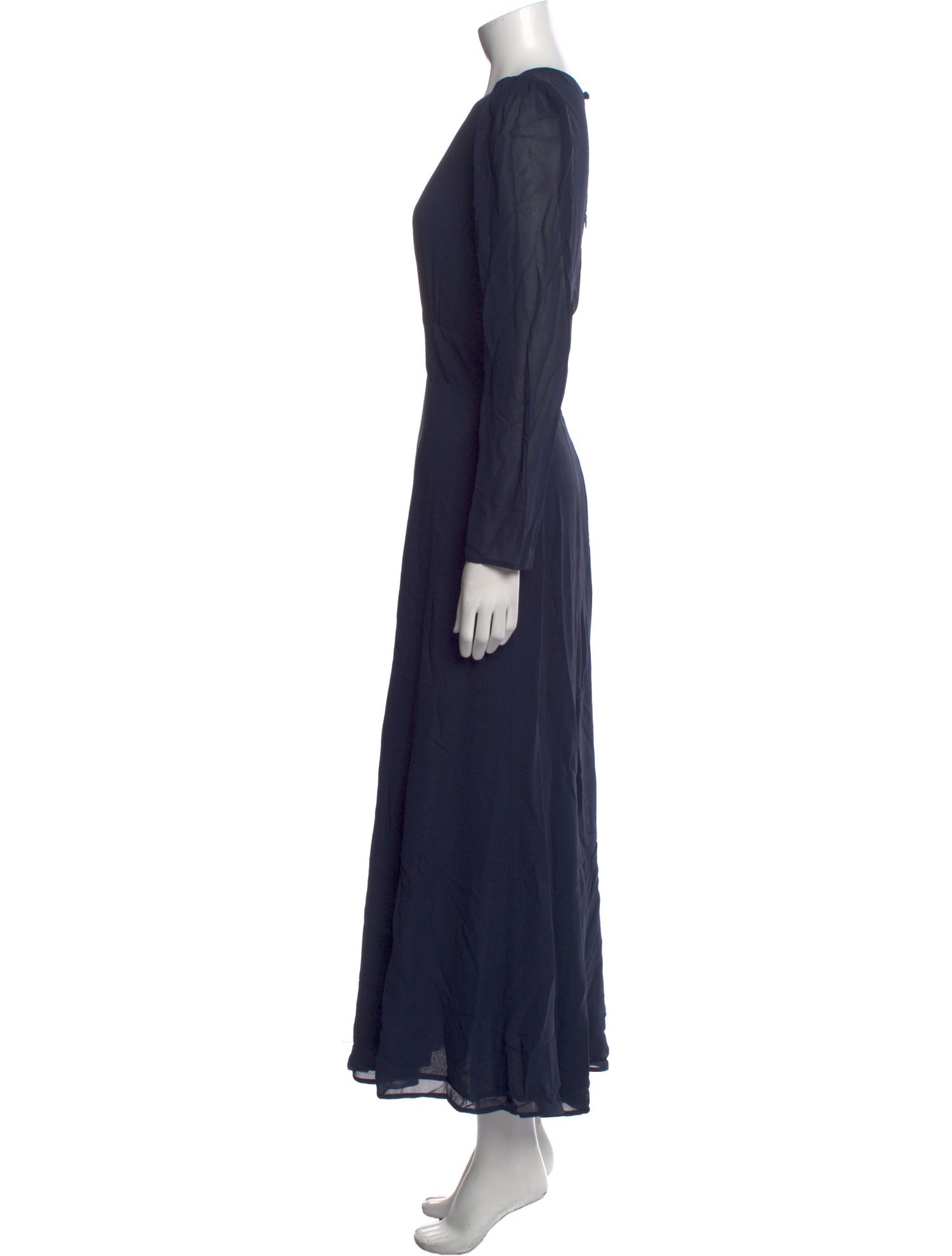 Reformation Crew Neck Long Dress