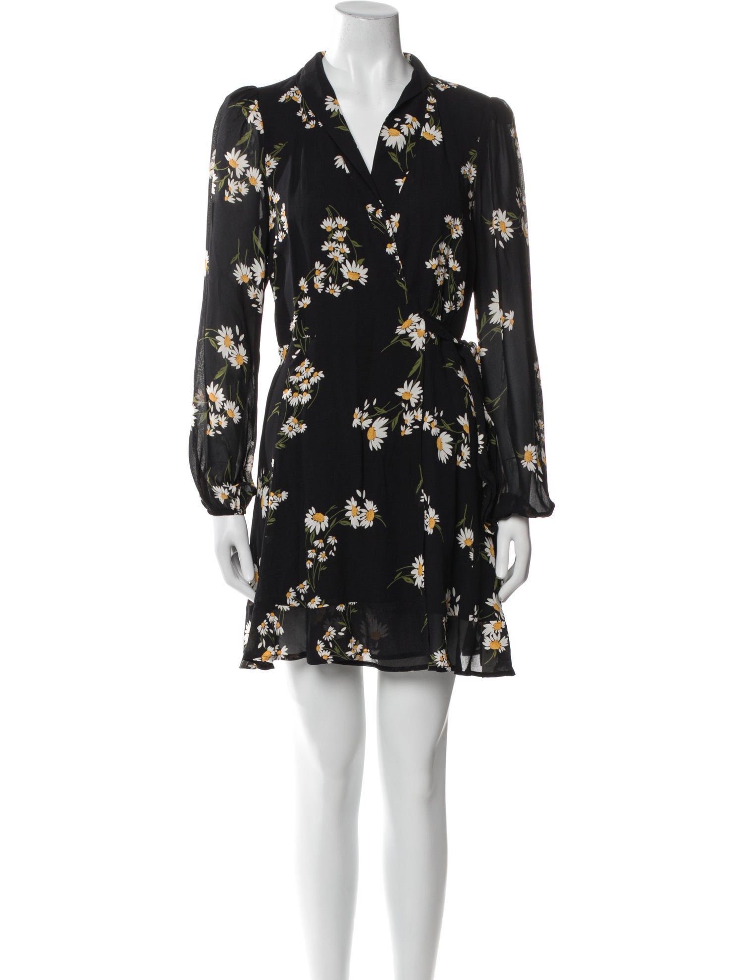 Reformation Floral Print Mini Dress