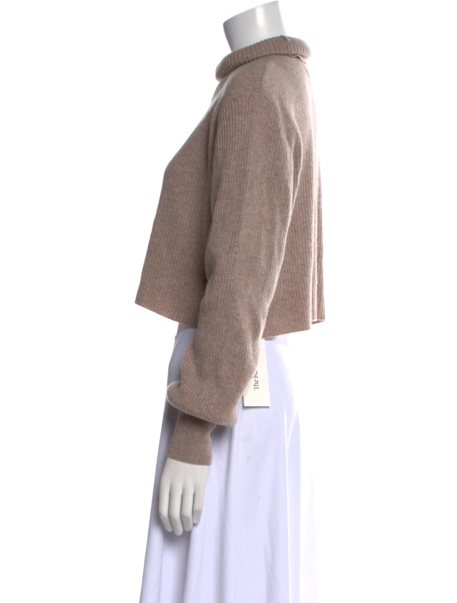 Reformation Cashmere Mock Neck Sweater