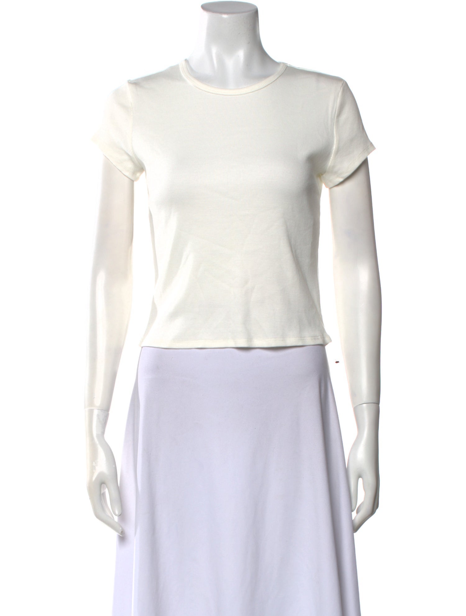 Reformation Crew Neck Short Sleeve Crop Top w/ Tags