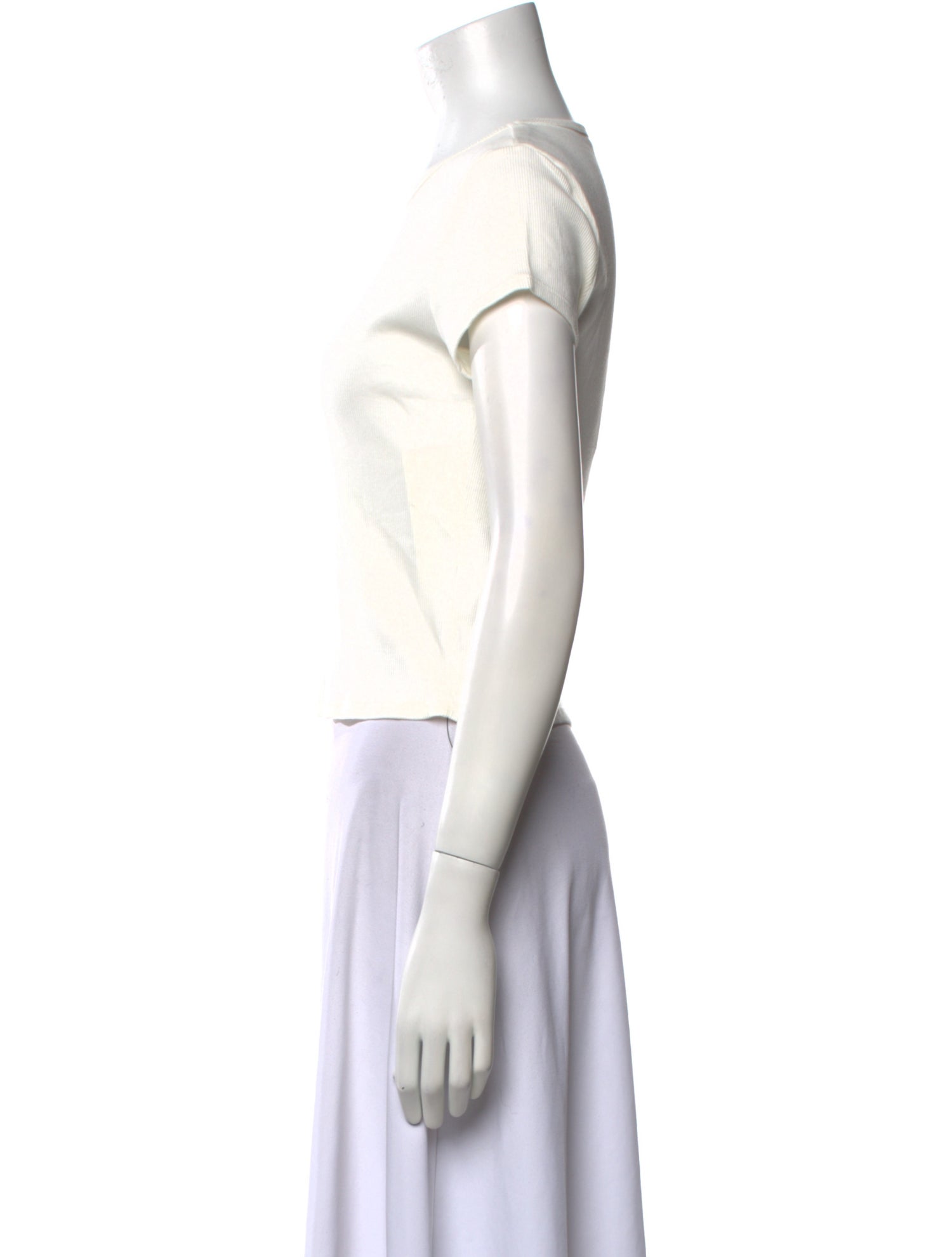 Reformation Crew Neck Short Sleeve Crop Top w/ Tags