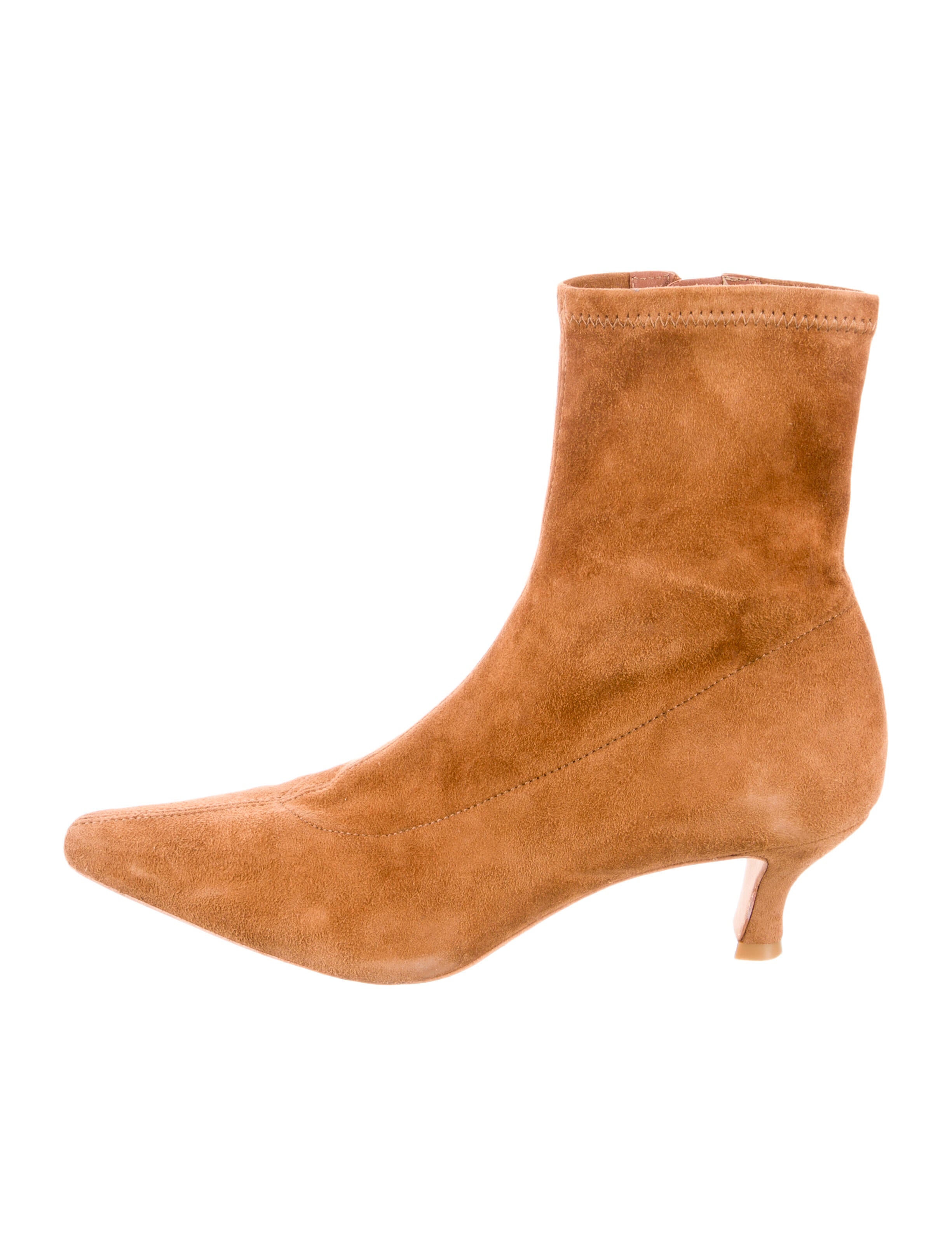 Reformation Suede Sock Boots