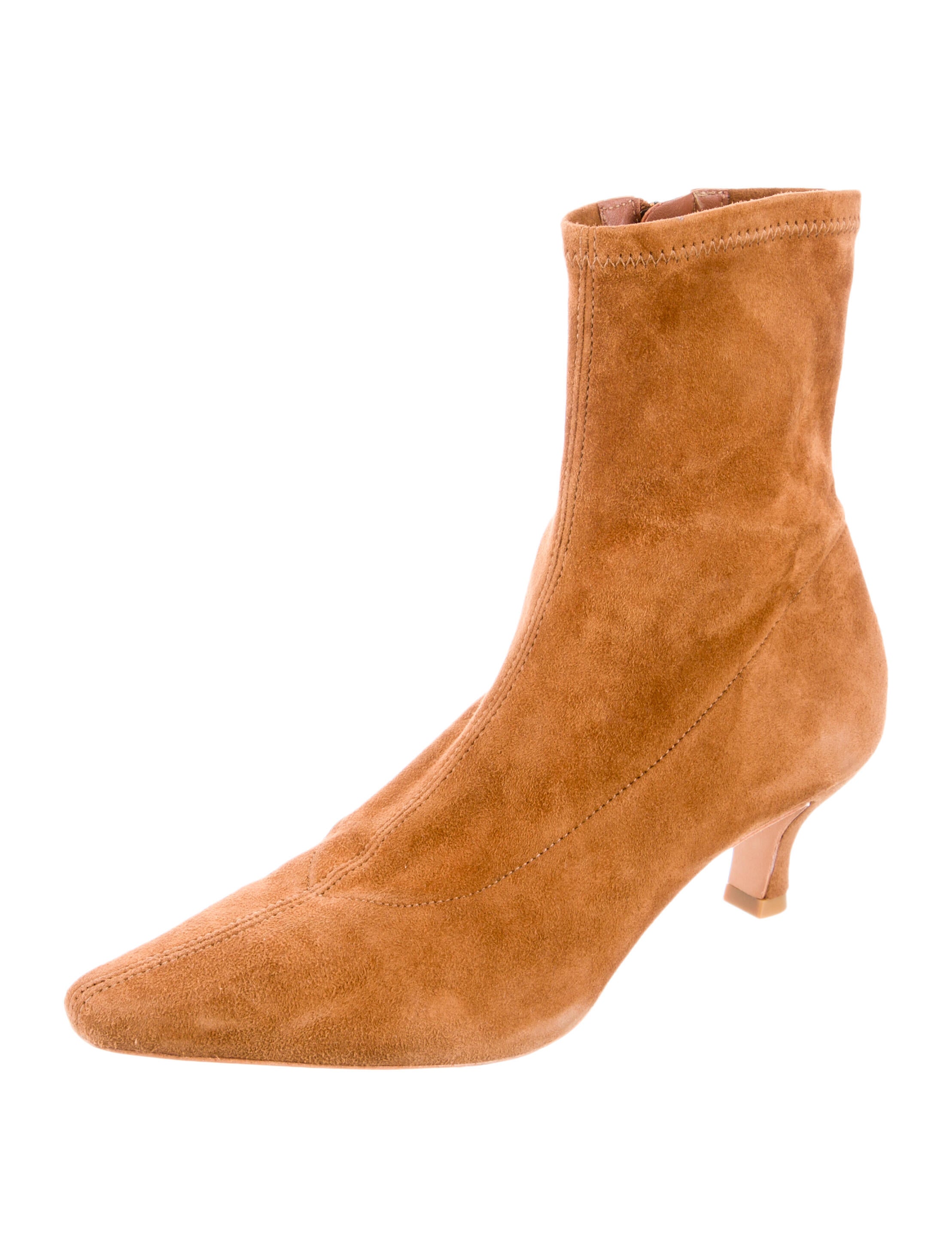 Reformation Suede Sock Boots