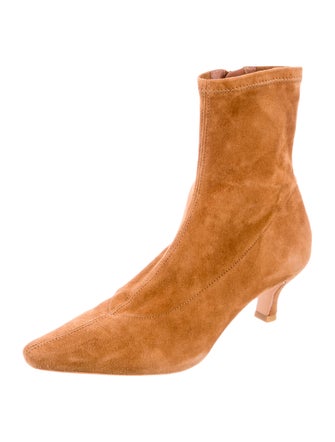 Reformation Suede Sock Boots