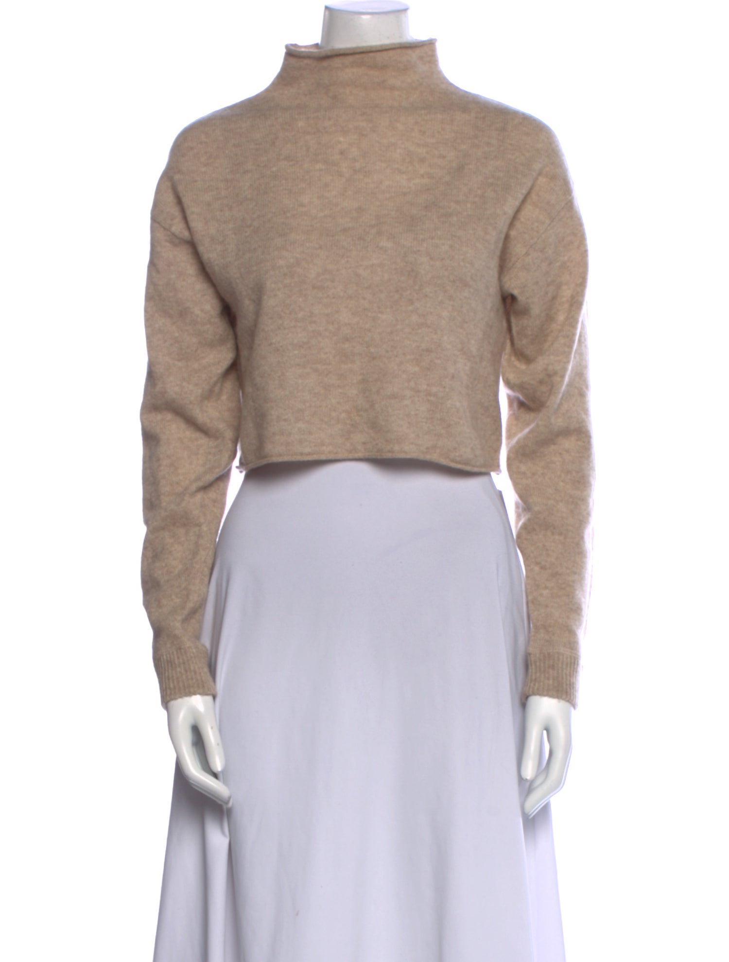 Reformation Cashmere Mock Neck Sweater